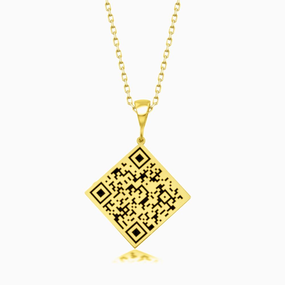 Actual Voice recording with QR code Necklace - Blink Juwele™